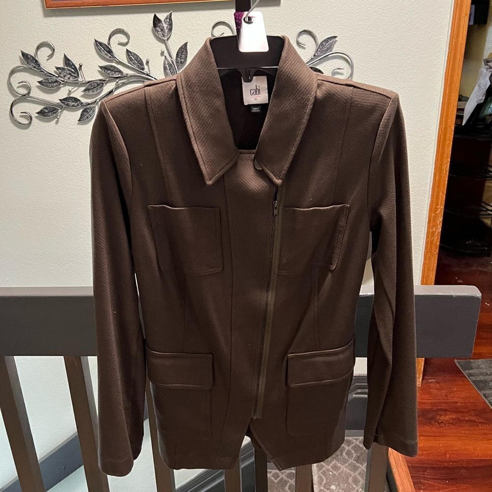 Brand New Cabi Dark Green Academy Blazer XS #MC038